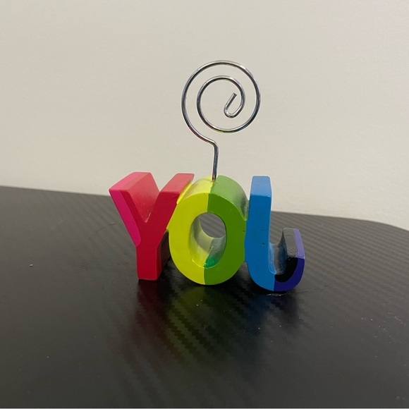 Small Joy Photo Card Holder - Picture 3 of 5